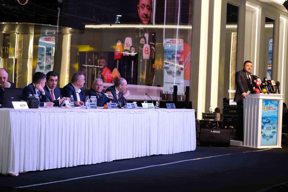 Kayseri OSB'de Mehmet Yalçın, yeniden başkan seçildi