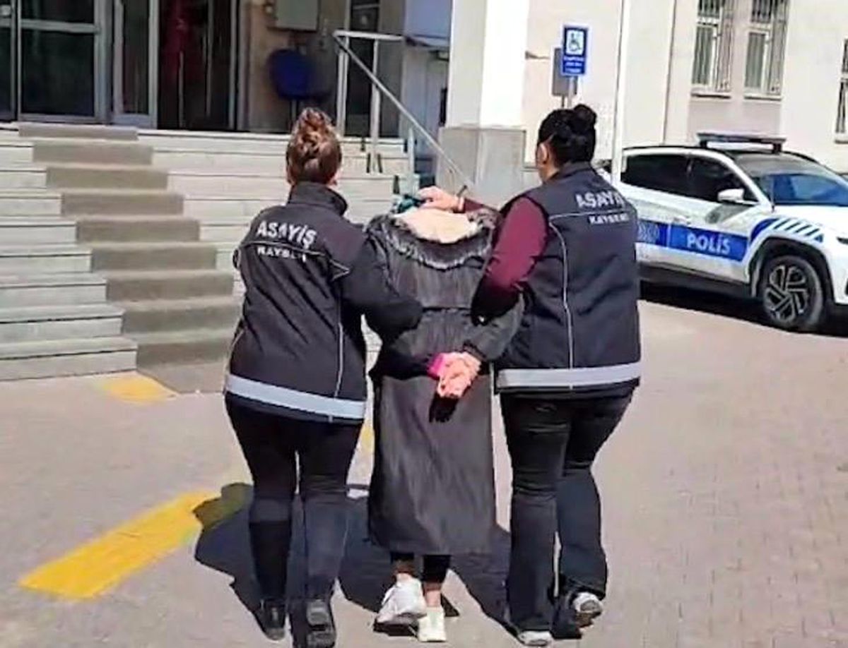 Hırsızlık suçundan aranan kadın Kayseri'de yakalandı