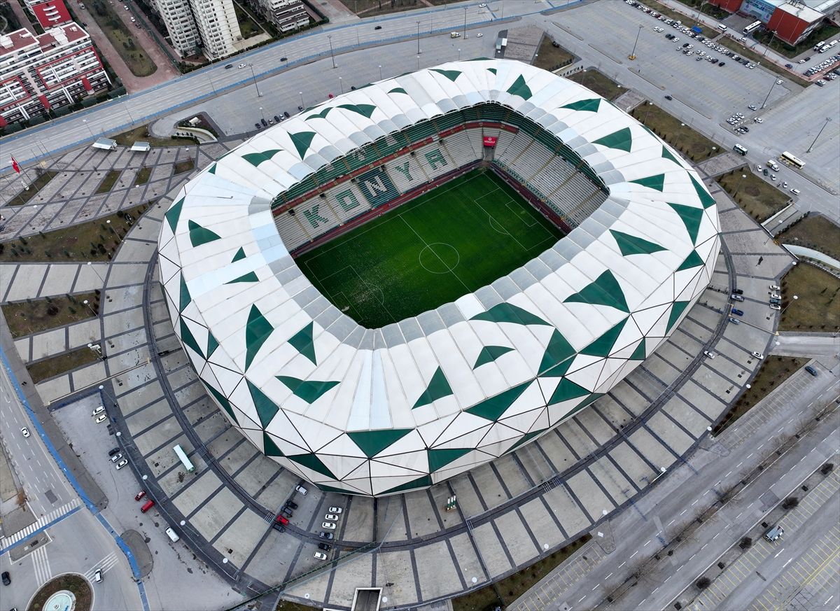 Trendyol Süper Lig statları havadan görüntülendi